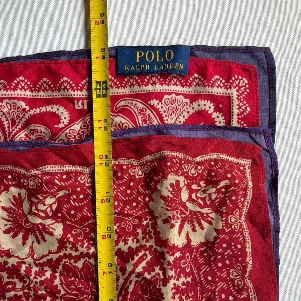 Polo Ralph Lauren patchwork bandana